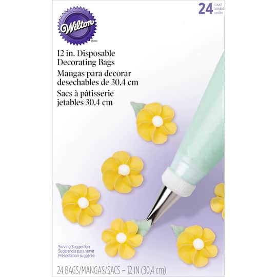 Wilton&#xAE; 12&#x22; Disposable Decorating Bags, 24ct.